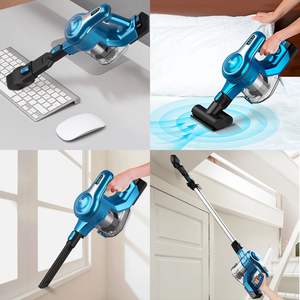 Cordless Vacuum Cleaner with 2 Batteries E2918