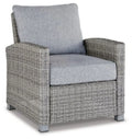 Light Gray Lounge Chair with Cushion X922