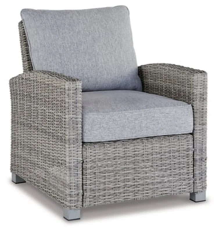 Light Gray Lounge Chair with Cushion X922