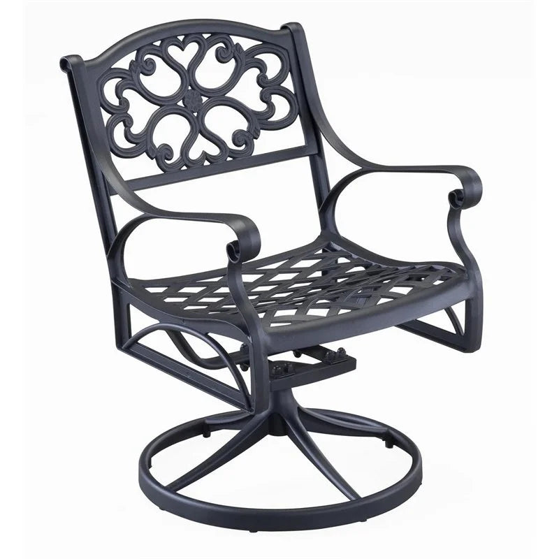 Brown Aluminum Outdoor Dining Table E9153