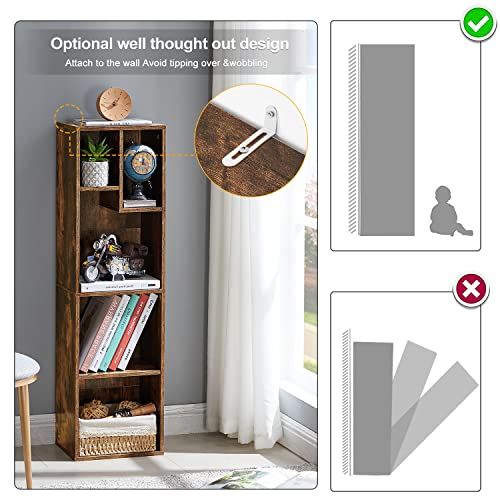 3-Cube Open Bookshelf with 2-Tier Storage J89875