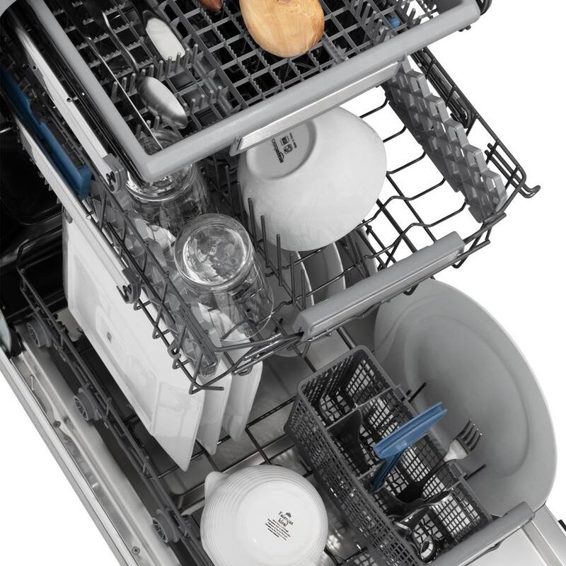 18 in. 8-Cycle Compact Panel Ready Dishwasher with 3rd Rack T194