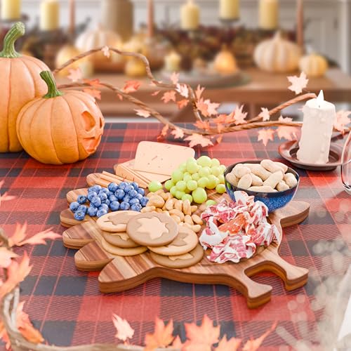 17-Inch Acacia Wood Christmas Cutting Board Y782030