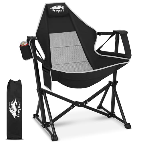 Hammock Camping Chair with Headrest and Cup Holder Y8633