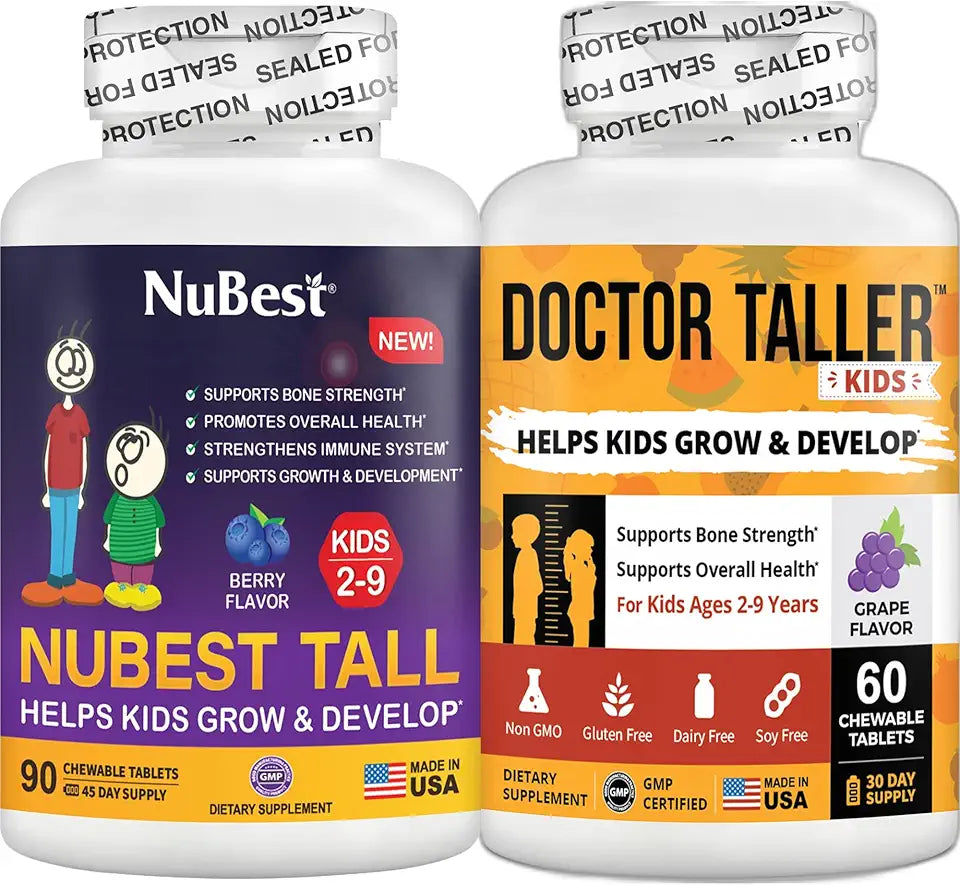 60 Vegan Chewable Tablets with Grape Flavor and 90 Chewable Tablets with Berry Flavor D803811