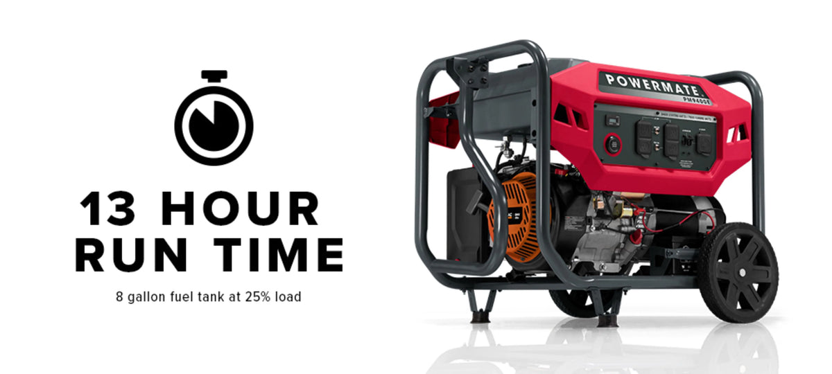 9400 Watt Electric-Start Gasoline Portable Generator D20187