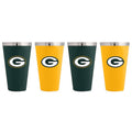 4-Pack Matte Color Stainless Steel Pint N82783