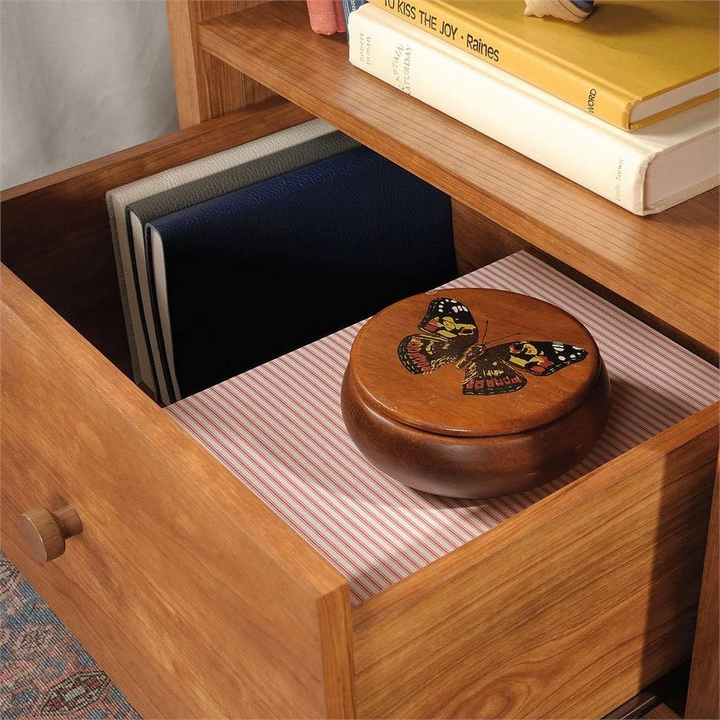 Cherry Finish Nightstand with Drawer Y881