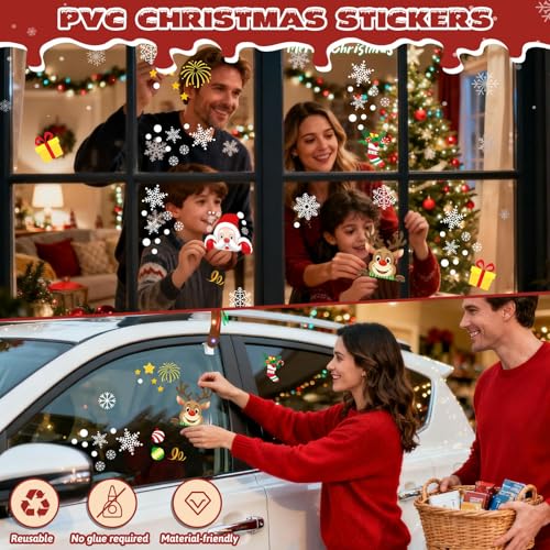 Christmas Reindeer Antlers for Cars With LED Lights W152