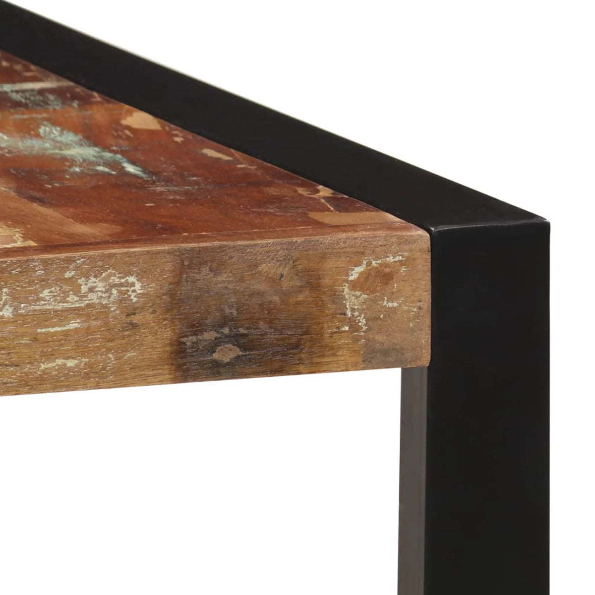 Solid Reclaimed Wood Dining Table Q67787