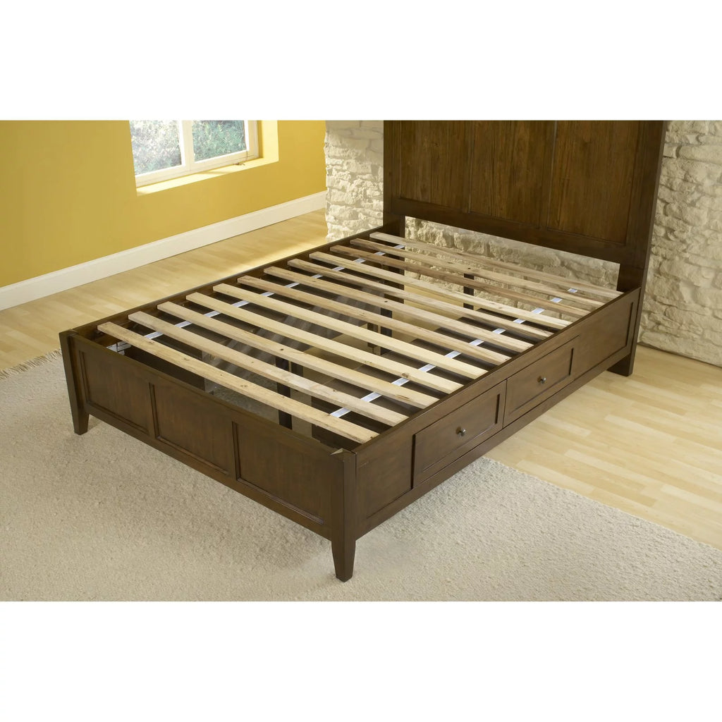 California King Solid Wood Panel Bed G408855