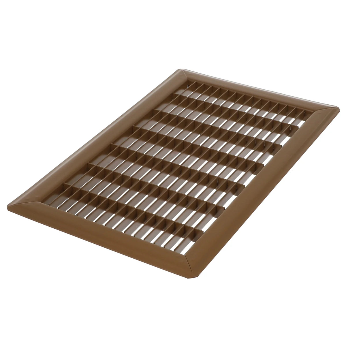 Imperial Brown Heavy Gauge Steel Floor Grille W1358