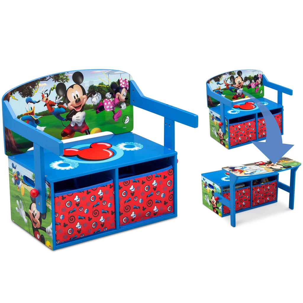 Blue 2-in-1 Activity Bench and Desk B73785