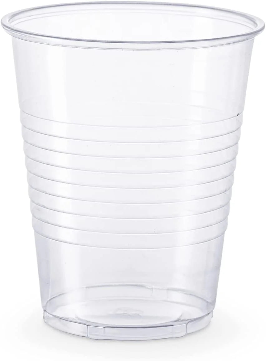 12 Oz Clear Disposable Plastic Cups 240-Pack R1230