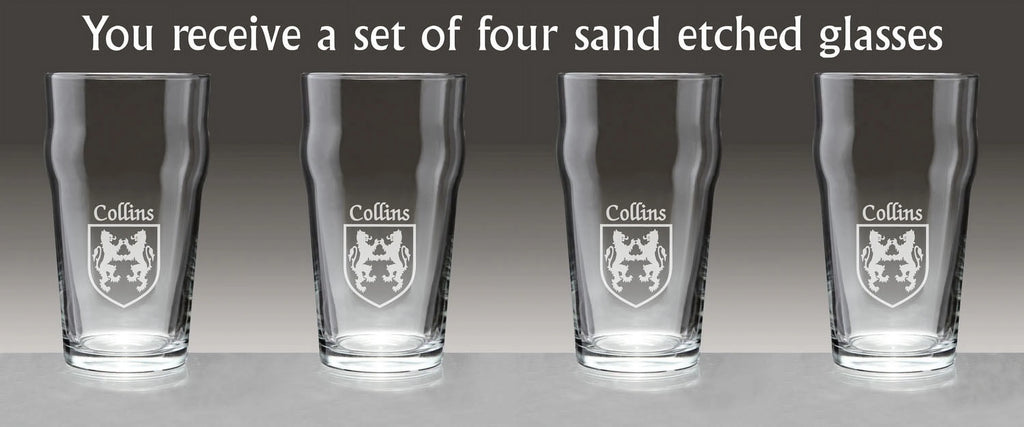 Irish Pub Glasses Set of 4 C1009