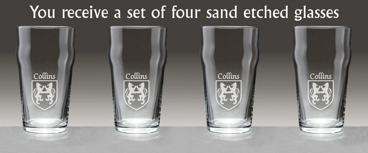 Irish Pub Glasses Set of 4 C1009