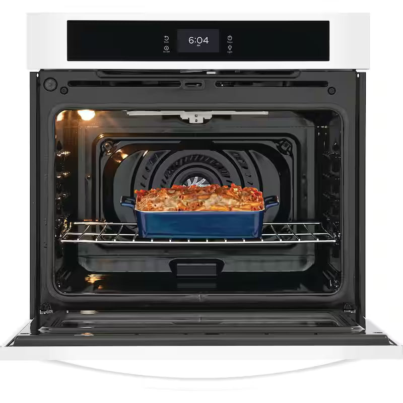 30 in. Single Electric Wall Oven with Convection in White K250