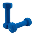 Set of 2 Black 35LB Hex Dumbbells I5612