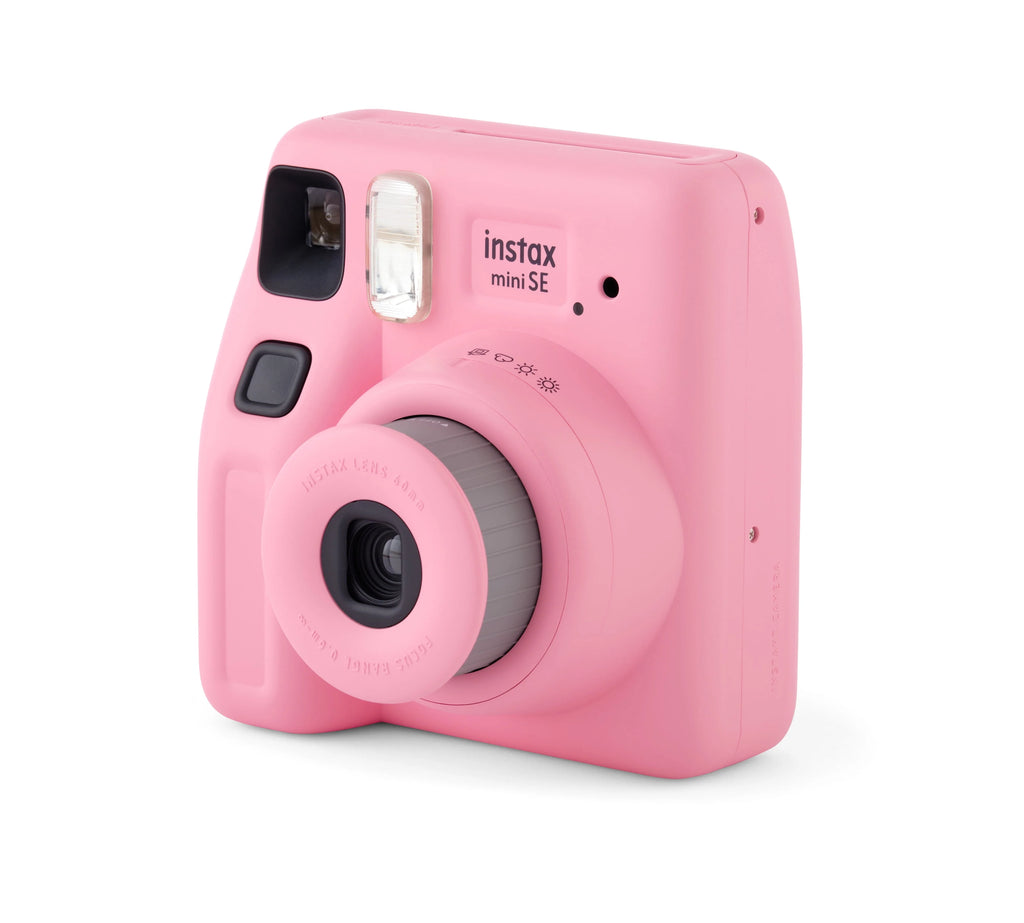 Pink Instant Camera with 10 Pack Mini Film E81530