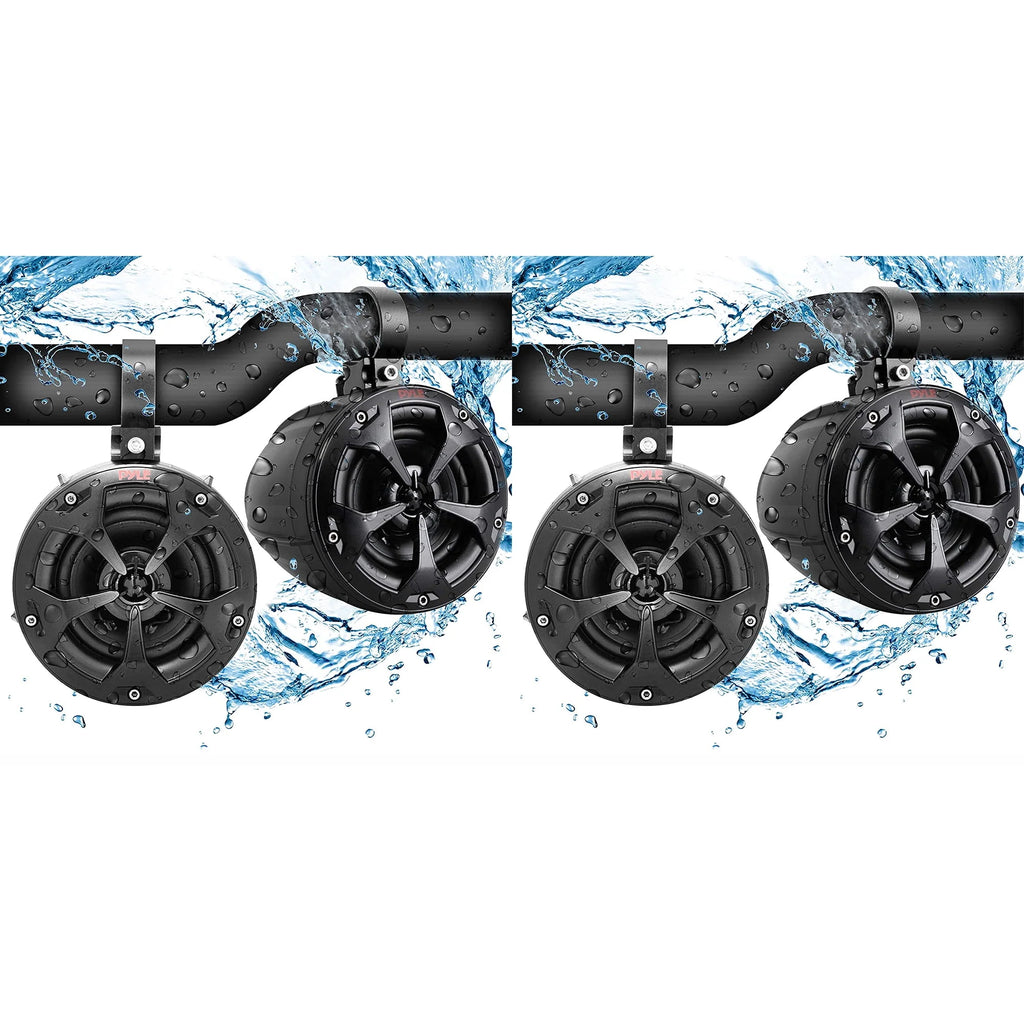 4 Inch 800W Waterproof Marine Speaker System (2 Pairs) E7209
