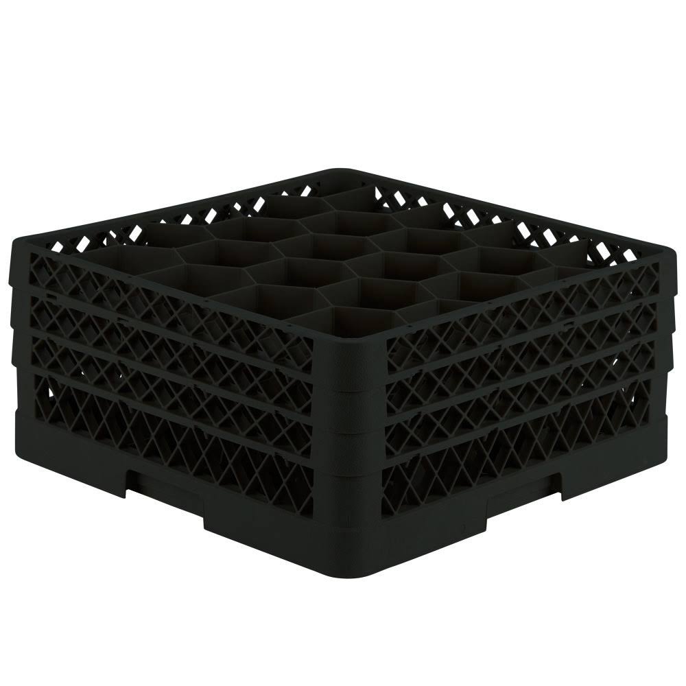 Black 20 Compartment Rack with 3 Extenders S137732