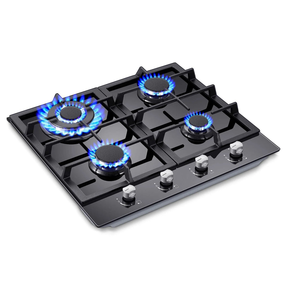 24 inch 4 Burners Gas Cooktop with Tempered Glass X792