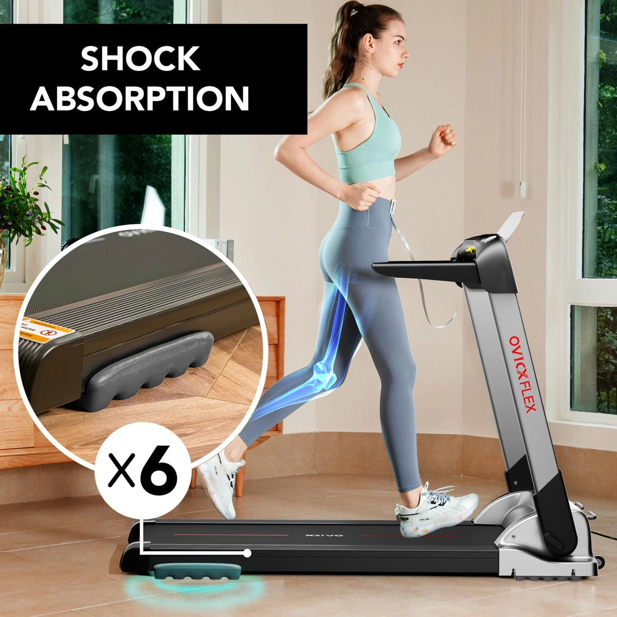 Portable Folding Treadmill K6909
