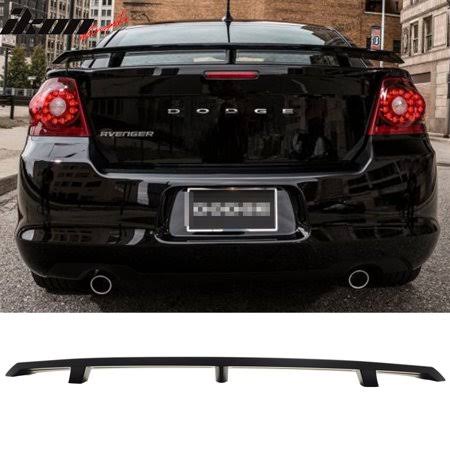 Matte Black Trunk Spoiler Wing Z23853