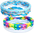 2 Pack Inflatable Kiddie Pool Set R18786