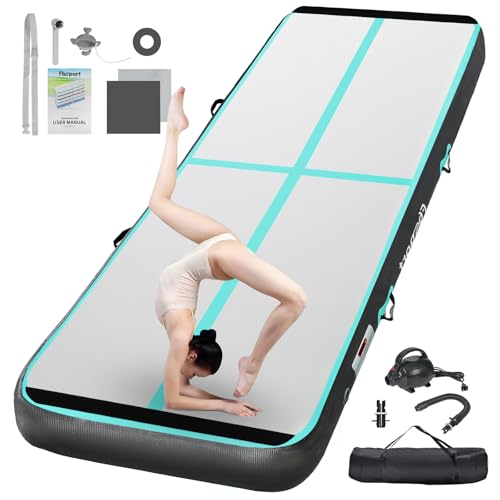 Inflatable Air Gymnastics Mat 4/8 inches Thickness with Pump D944212